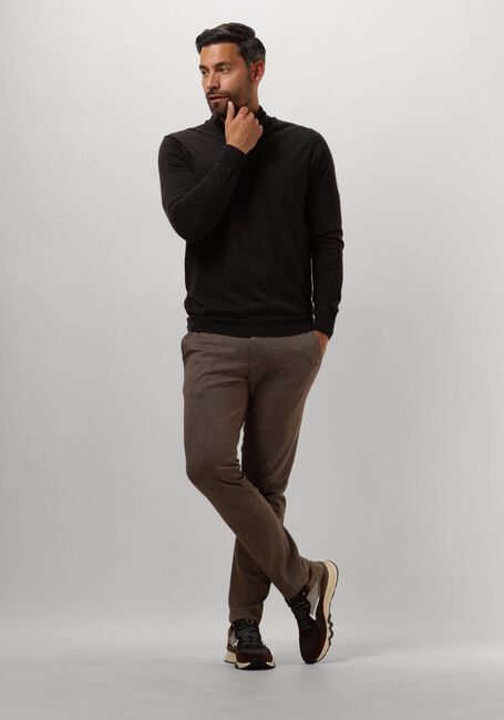 Braune PROFUOMO Pullover PULLOVER HALF ZIP - large