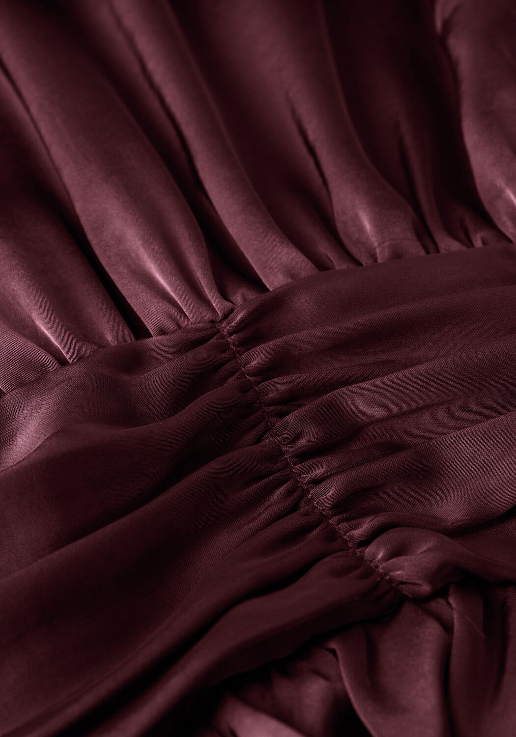 Bordeaux NEO NOIR Blusen ANNEGRET HEAVY SATEEN BLOUSE - large