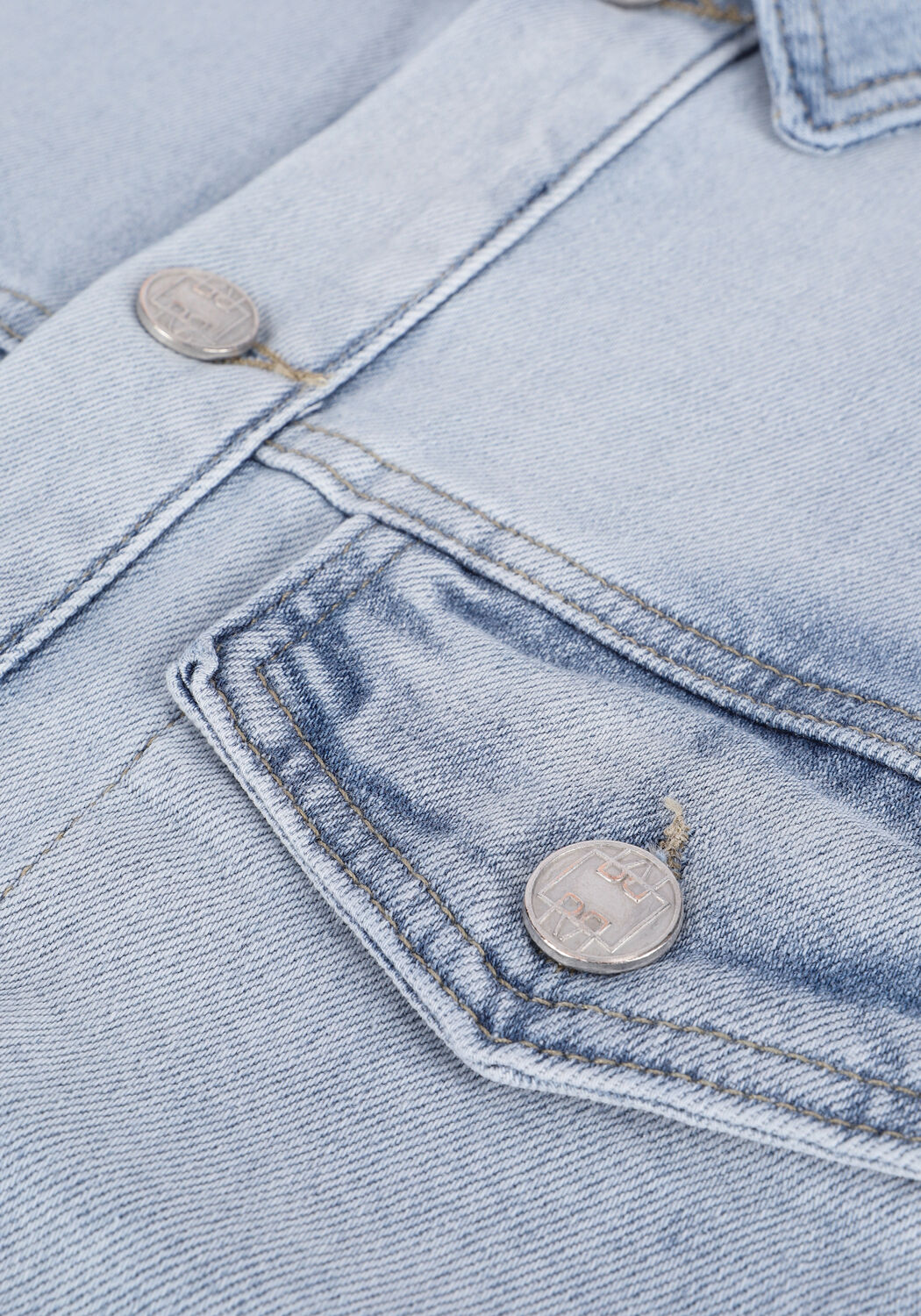 Blaue LEVETE ROOM Gilet SAJA 1 WAISTCOAT - large