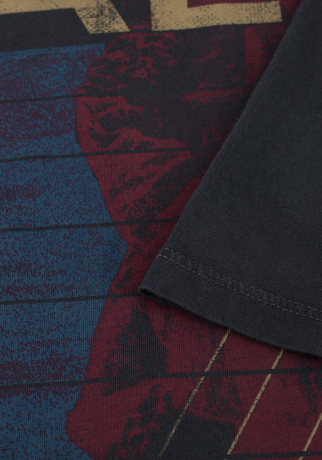 Graue ALIX THE LABEL T-shirt LADIES KNITTED BAND T-SHIRT - large