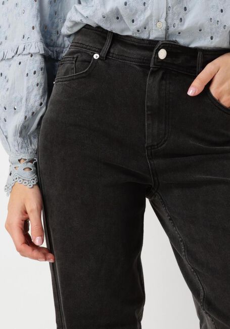 Graue Y.A.S. Wide jeans YASDOLMA HW JEANS DARK GREY - large