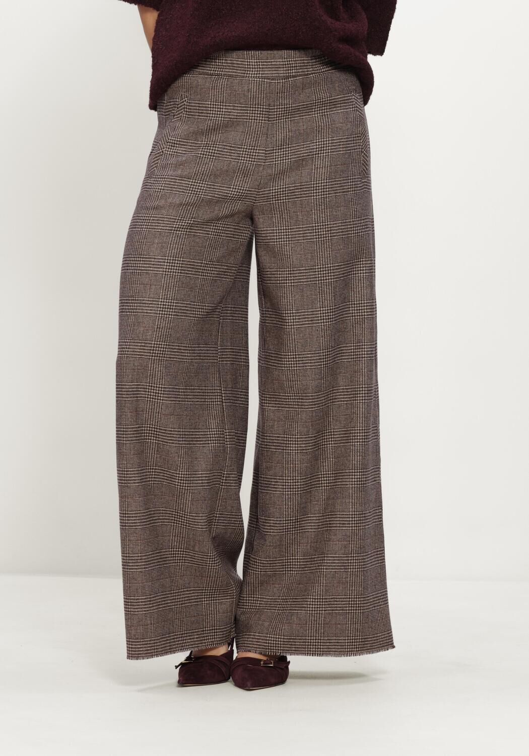 Braune CAMBIO Hose AVELINE STUDIO87 - large
