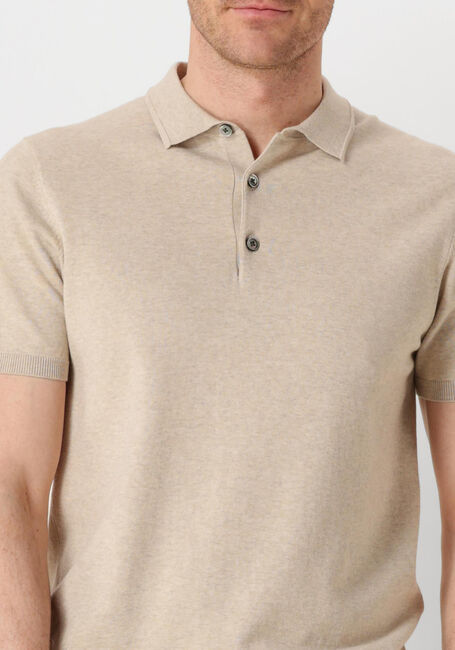Beige PROFUOMO Polo-Shirt POLO SHORT SLEEVE - large