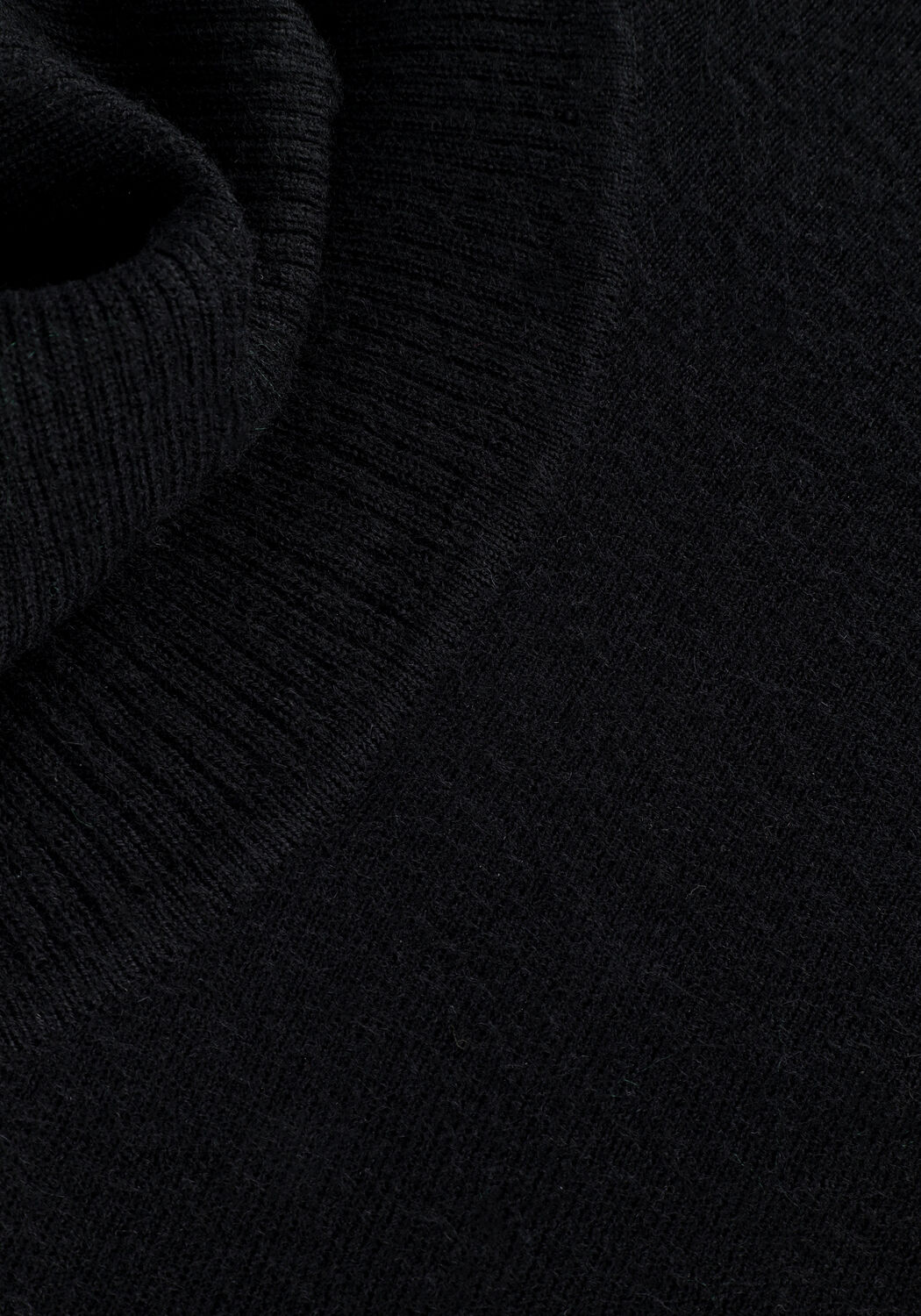 Schwarze SILVIAN HEACH Rollkragenpullover SWEATER HERB - large