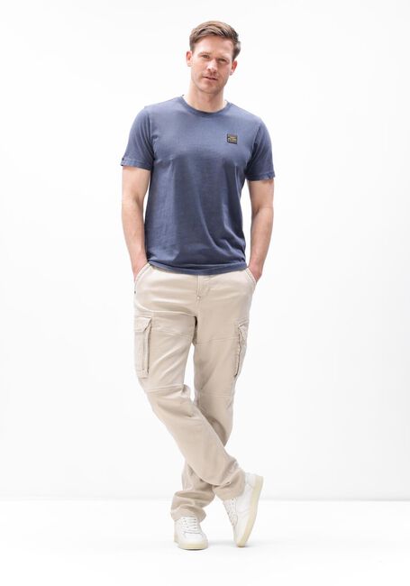 Blaue PME LEGEND T-shirt ACID WASH + GARMENT DYE - large