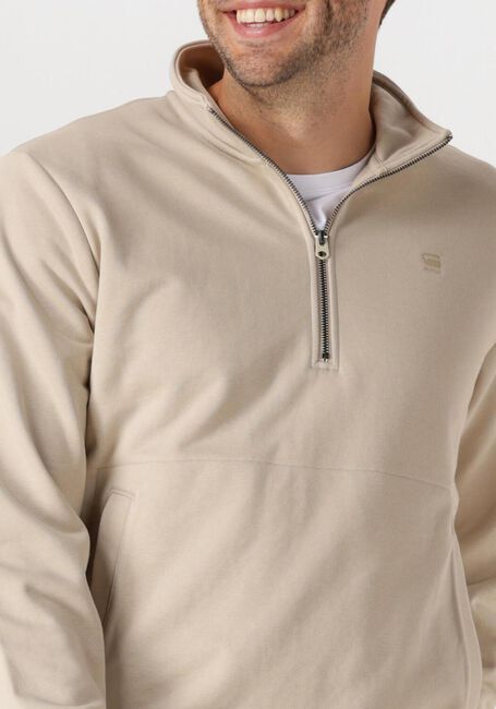 Sand G-STAR RAW Sweatshirt NIFOUS HALF ZIP SW - large