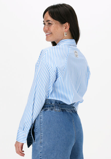 Blaue LEVETE ROOM Blusen RIONA 2 SHIRT - large