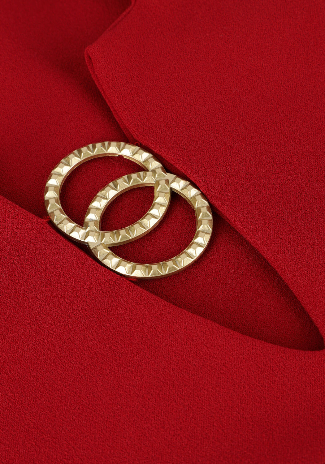 Rote ANA ALCAZAR Minikleid DRESS CLASP - large