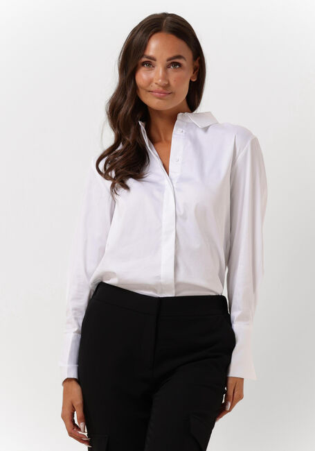 Weiße LEVETE ROOM Blusen LR-ISLA SOLID 7 - large