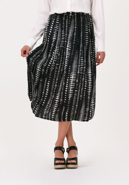 Schwarze SIMPLE A-Linie WOVEN SKIRT - large
