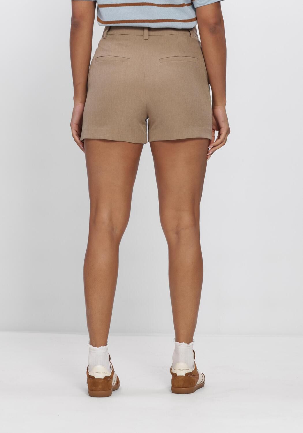 Braune MODSTR&Ouml;M Hosen ALAYAMD SHORTS - large