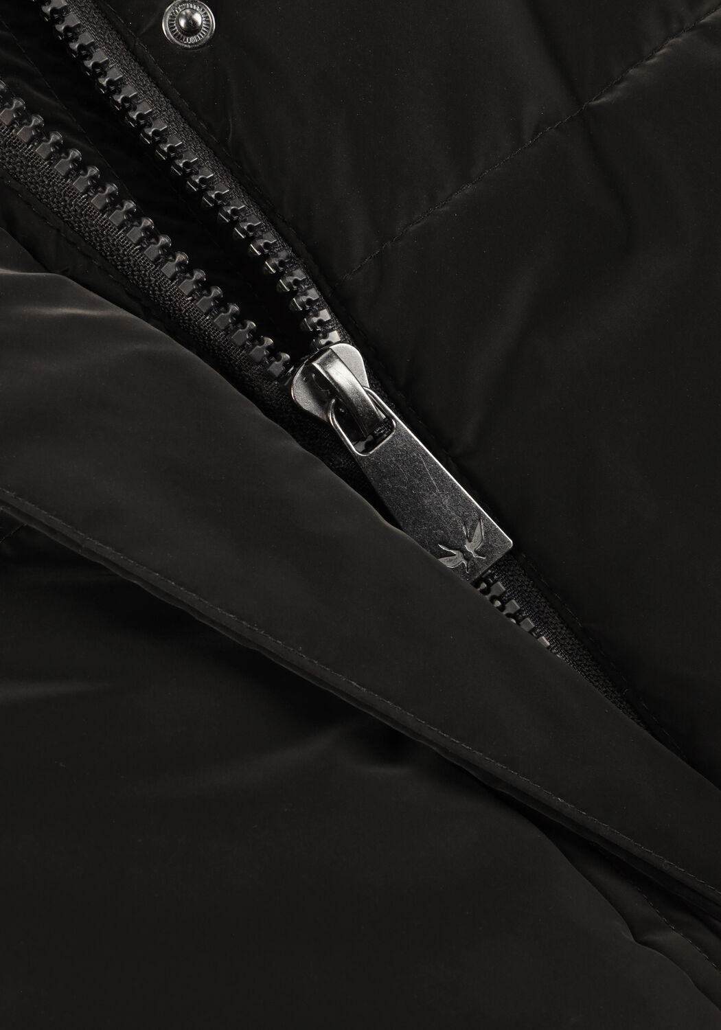 Schwarze FRANKIE & LIBERTY Wattierte Jack TRINITY OVERSIZED PUFFER - large