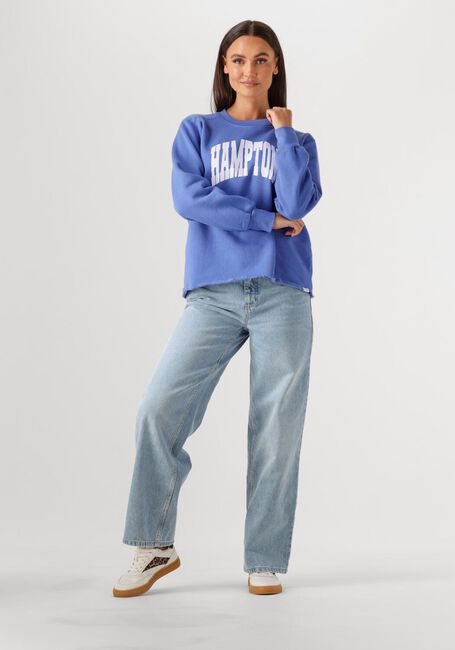 Blaue PENN & INK Sweatshirt SWEATER PRINT - large