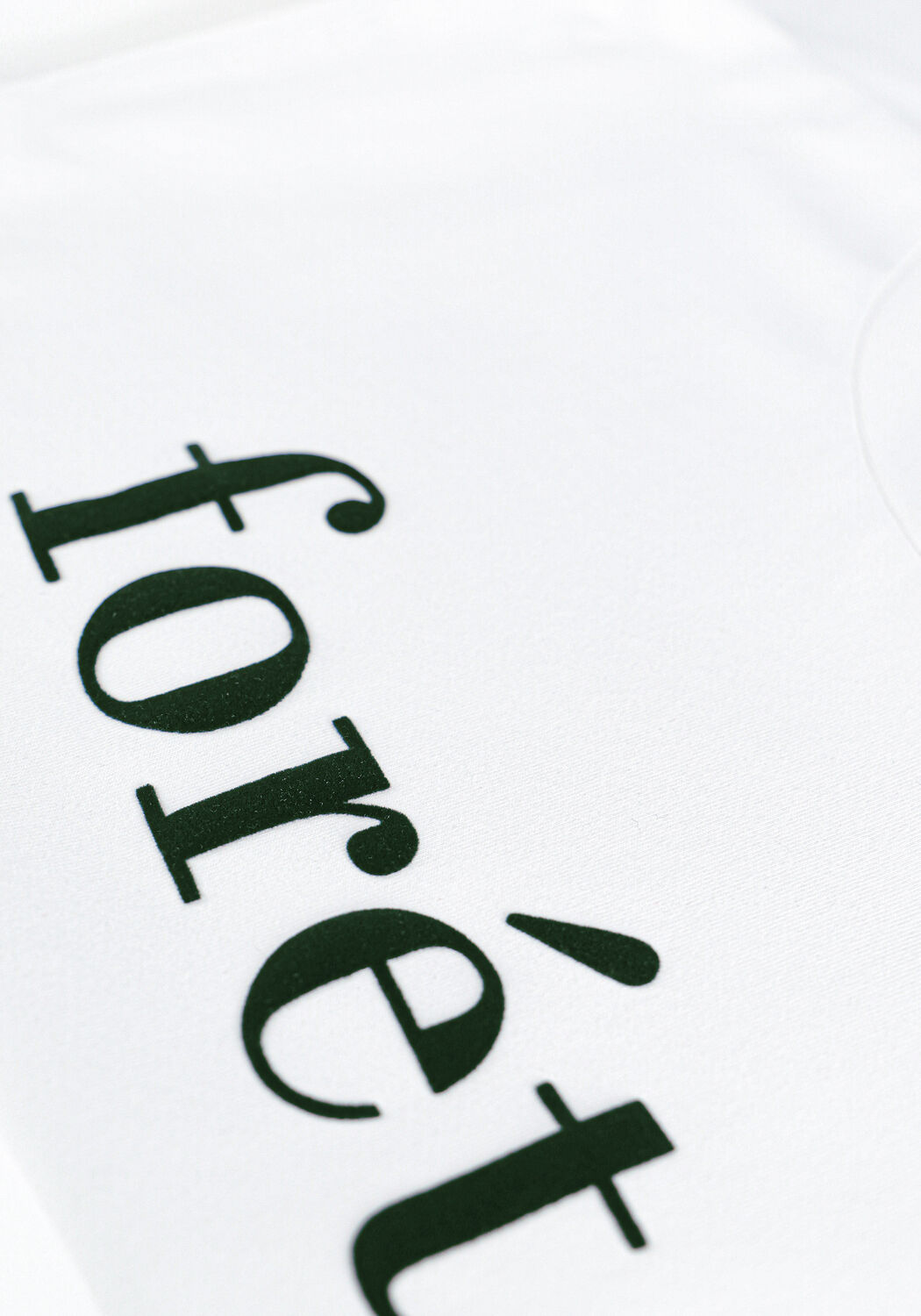 Wei&szlig;e FOR&Eacute;T T-shirt RESIN - large