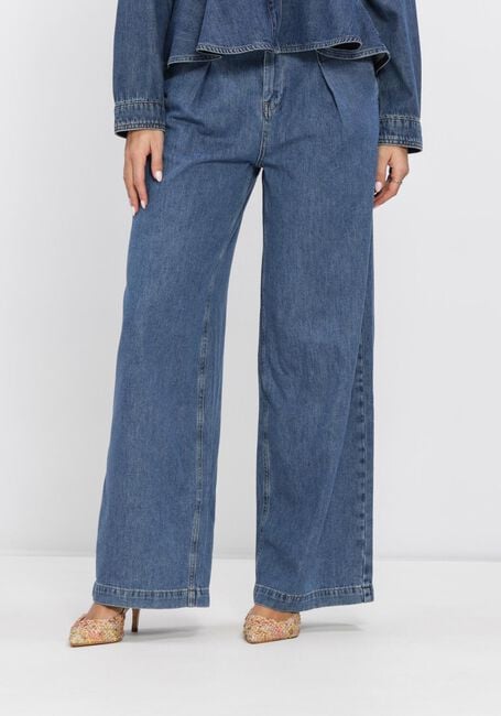 Blaue INWEAR Wide jeans DOPHINAIW WIDE PANTS - large