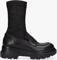 Schwarze SHABBIES Ankle Boots 120020060 - medium