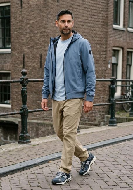 Graue AIRFORCE Jack SOFTSHELL JACKET CHESTPOCKET - large