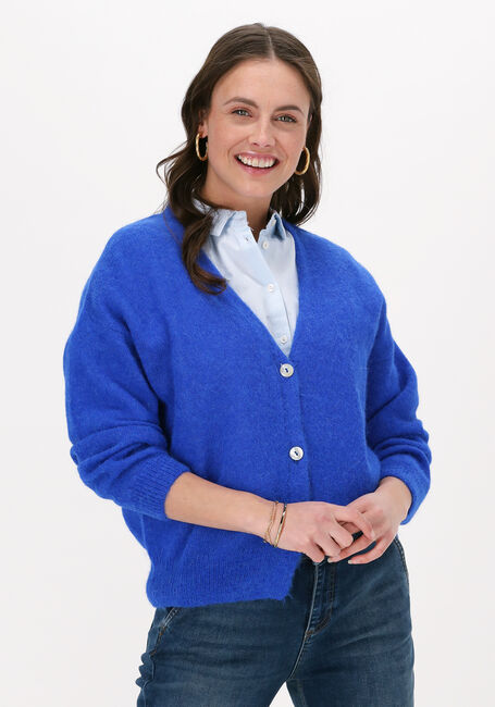 Blaue BY-BAR Strickjacke LIV CARDIGAN - large