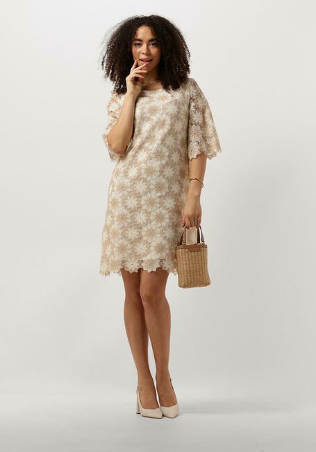 Beige ANA ALCAZAR Midikleid DRESS SLEEVES 040419-3473 - large