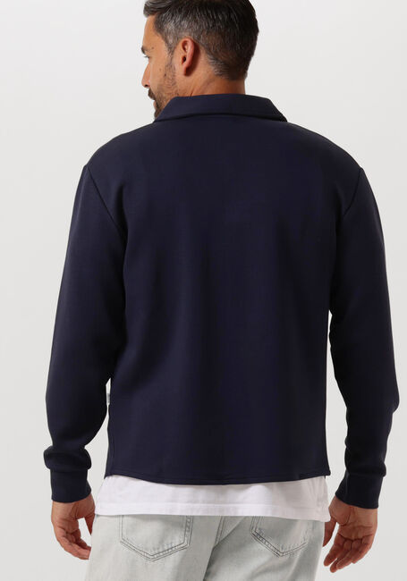 Dunkelblau SELECTED HOMME Strickjacke SLHEMANUEL SOFT FULL ZIP SWEAT NOOS - large