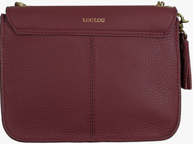 Rote BY LOULOU Handtasche BEE LOCK BEAU VEAU - large