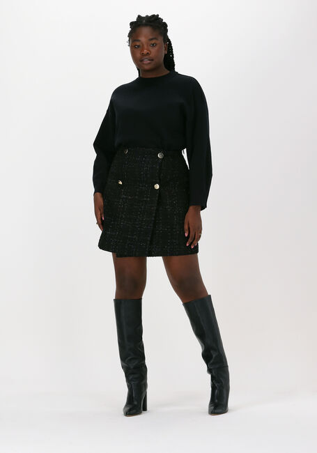 Schwarze SILVIAN HEACH Minirock SKIRT PATRULL - large