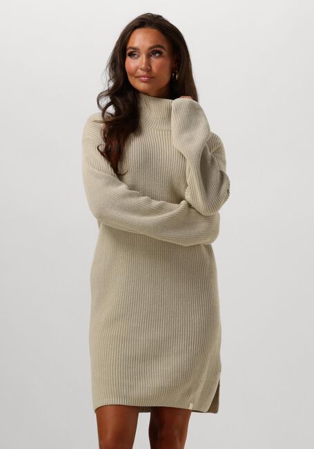 Beige CALVIN KLEIN Minikleid CHUNKY LOOSE SWEATER DRESS - large