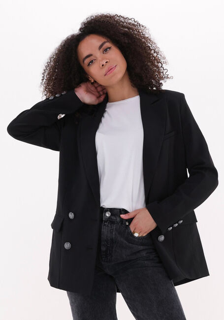 Schwarze COLOURFUL REBEL Blazer RIKKI LION DOUBLE BREASTED BOY - large