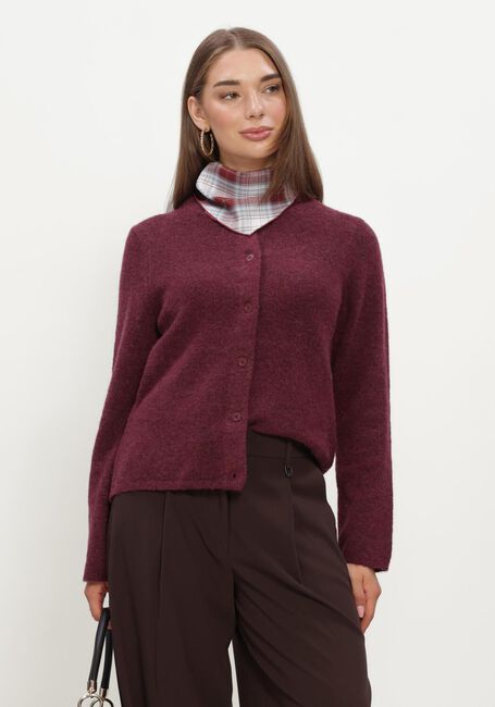 Bordeaux SELECTED WOMEN Strickjacke SLFLULU NEW LS KNIT CARDIGAN - large