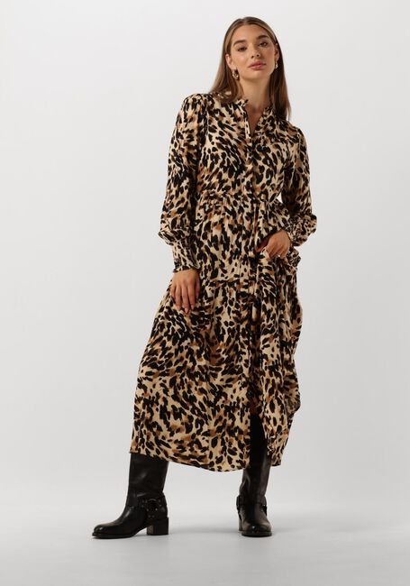 Mehrfarbige/Bunte Y.A.S. Midikleid YASALIRA LS LONG SHIRT DRESS S. - large