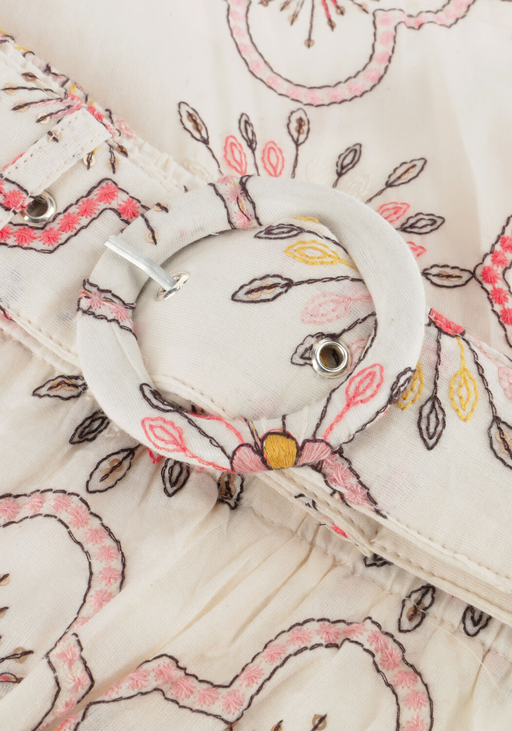 Wei&szlig;e EST'SEVEN Kurze Hose TRINITY SHORT BATIK - large