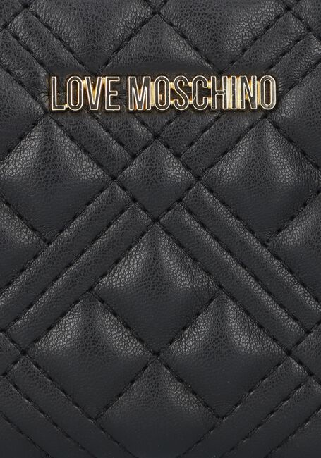 Schwarze LOVE MOSCHINO Portemonnaie BASIC QUILTED SLG 5605 - large