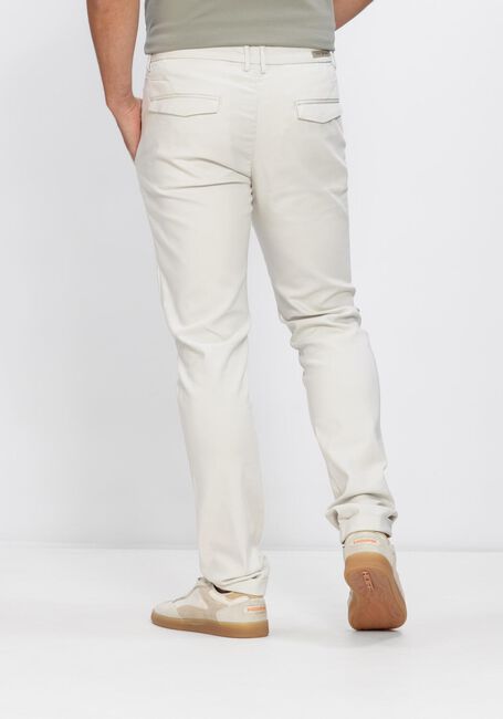 Ecru CAST IRON Chino RISER CHINO - SLIM - large