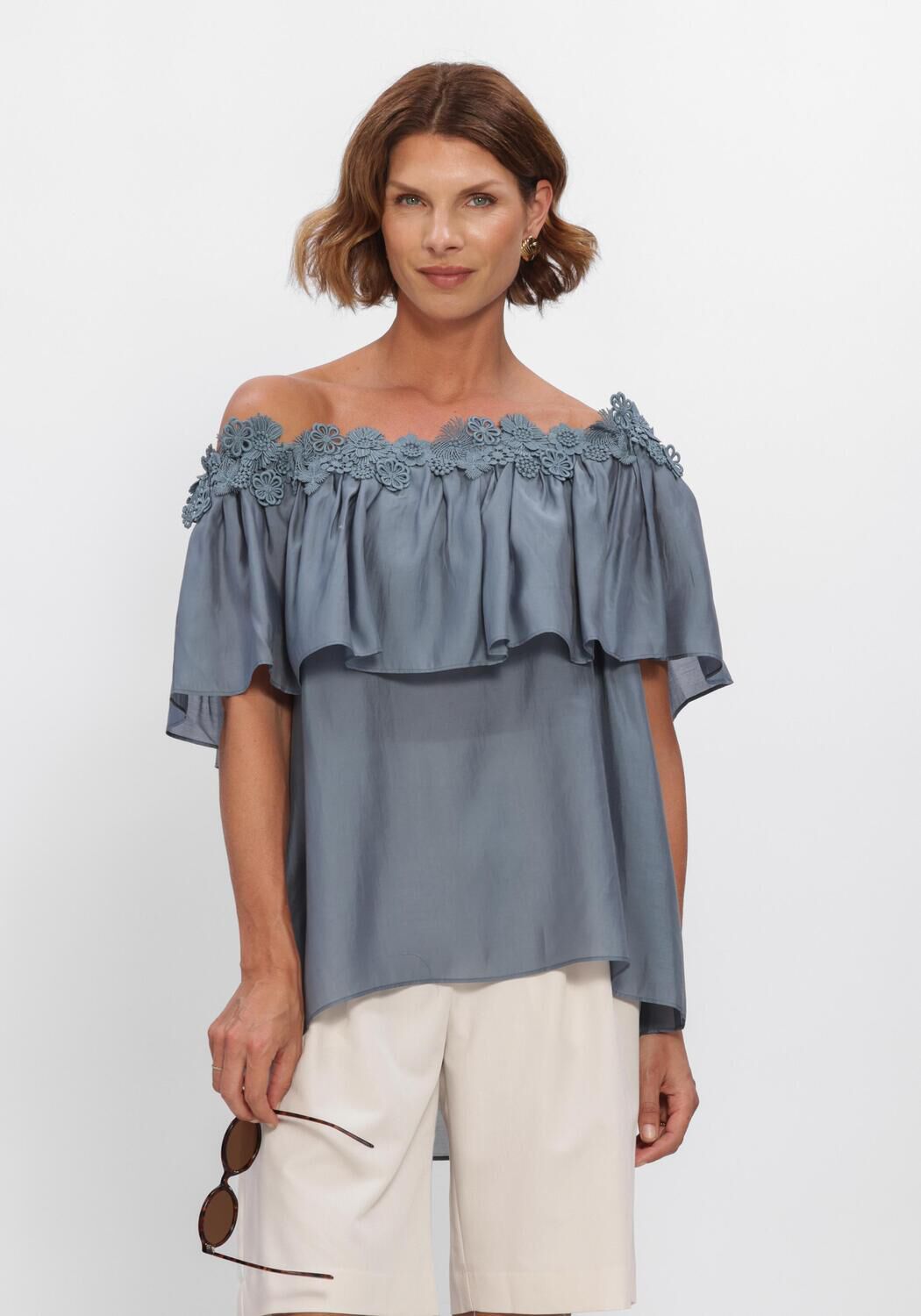 Blaue COPENHAGEN MUSE Blusen CMMOLLY-BLOUSE - large