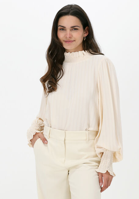 Beige SECOND FEMALE Blusen FLAVUM BLOUSE - large
