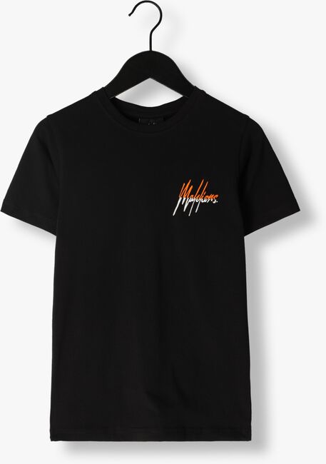 Schwarze MALELIONS T-shirt SPLIT T-SHIRT - large