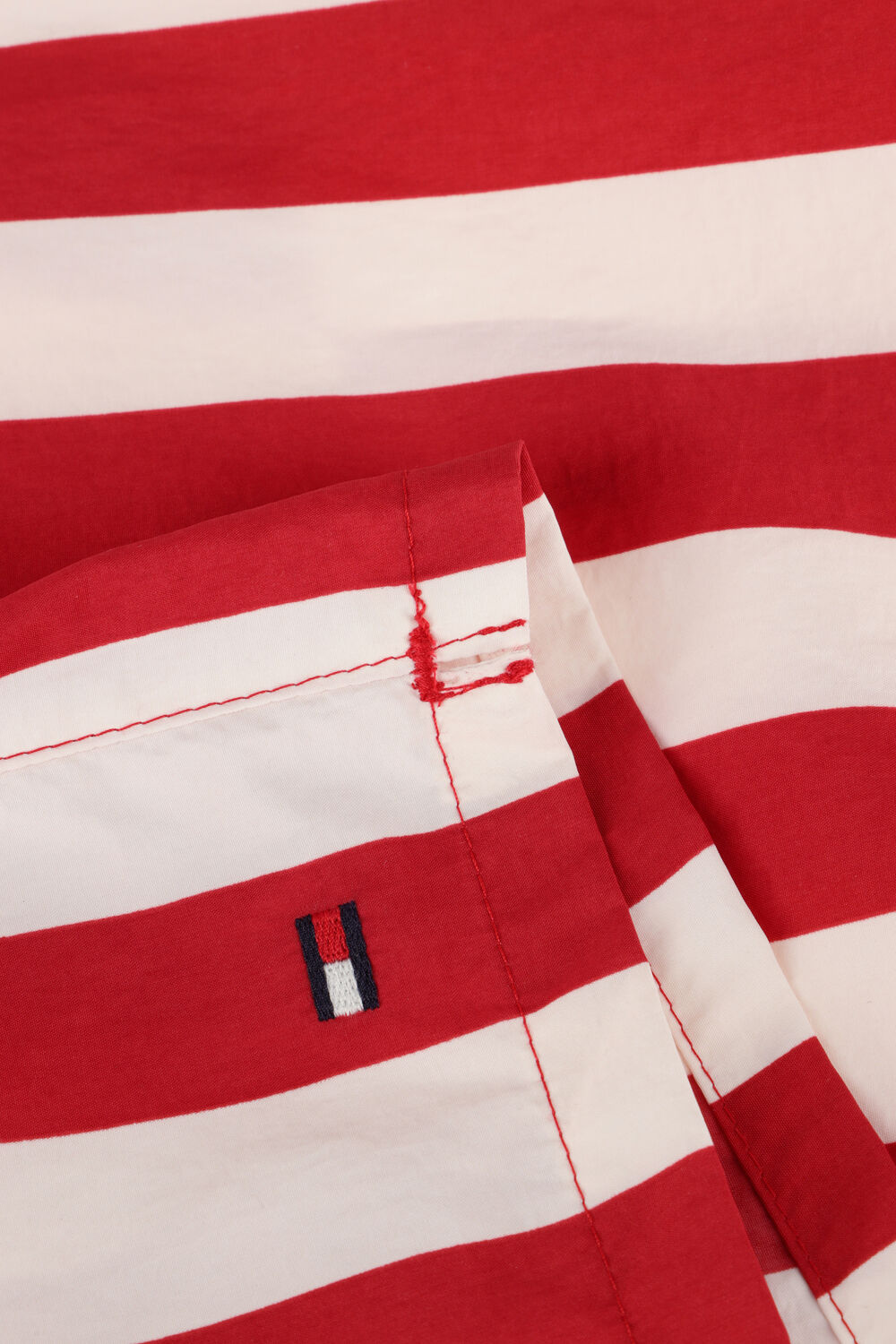 Rote TOMMY HILFIGER Badehosen MEDIUM DRAWSTRING PRINT - large