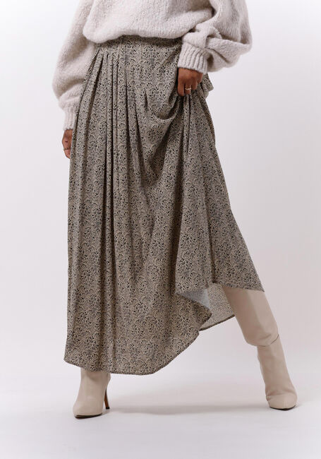 Nicht-gerade weiss BY-BAR Maxirock LIEN PEACOCK SKIRT - large