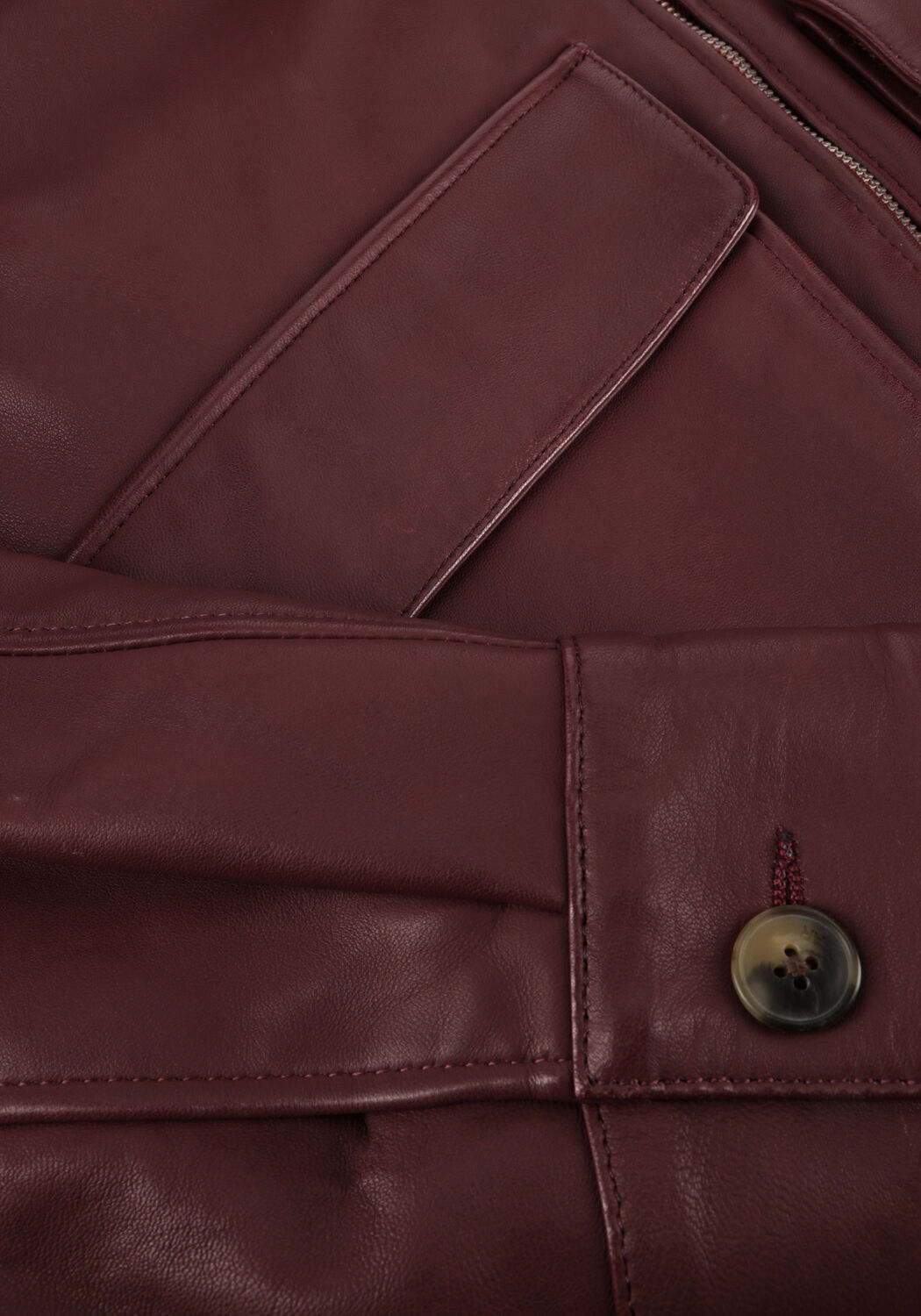 Bordeaux STUDIO AR Lederjack ANA SHEEP VEG NAPPA - large