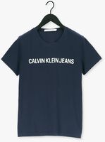 Blaue CALVIN KLEIN T-shirt INSTITUTIONAL L