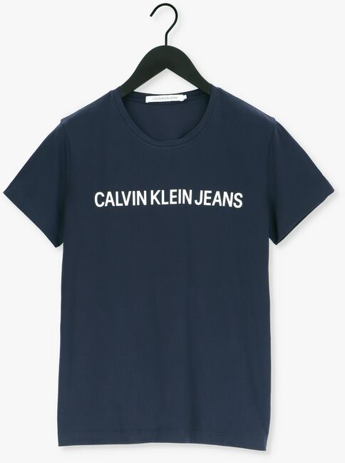 Blaue CALVIN KLEIN T-shirt INSTITUTIONAL L - large