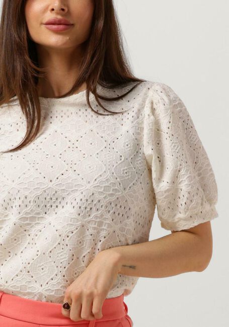 Weiße OBJECT Top OBJFEODORA S/S TOP - large