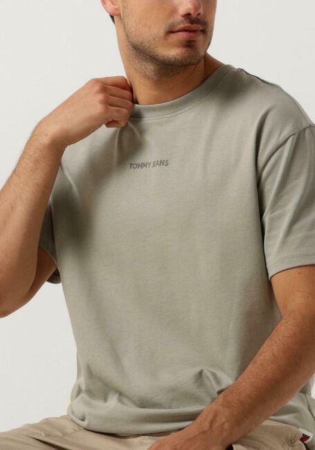 Grüne TOMMY JEANS T-shirt TJM REG S NEW CLASSICS TEE EXT - large