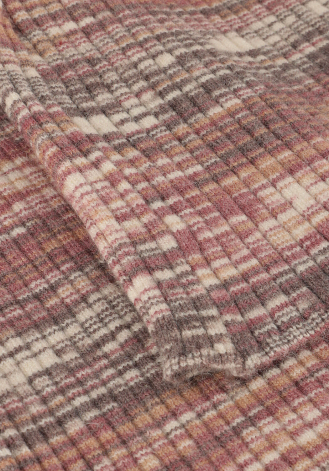 Mehrfarbige/Bunte RYLEE + CRU Schlaghose FLARE KNIT PANT - large