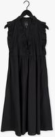 Schwarze ACCESS Midikleid DRESS WITH RUFFLES AT THE TOP