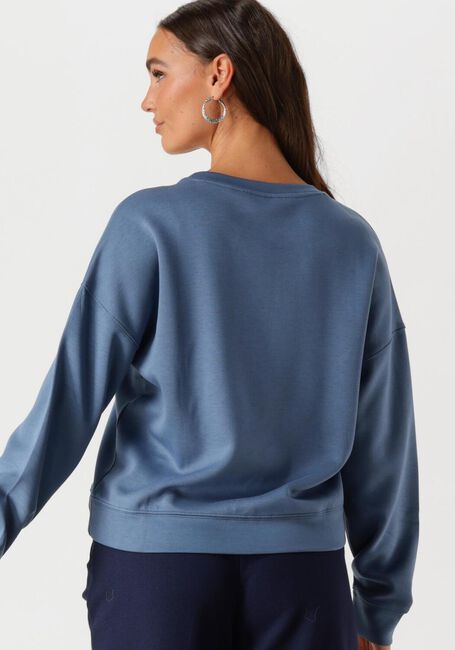 Blaue MSCH COPENHAGEN Sweatshirt MSCHIMA Q SWEATSHIRT - large
