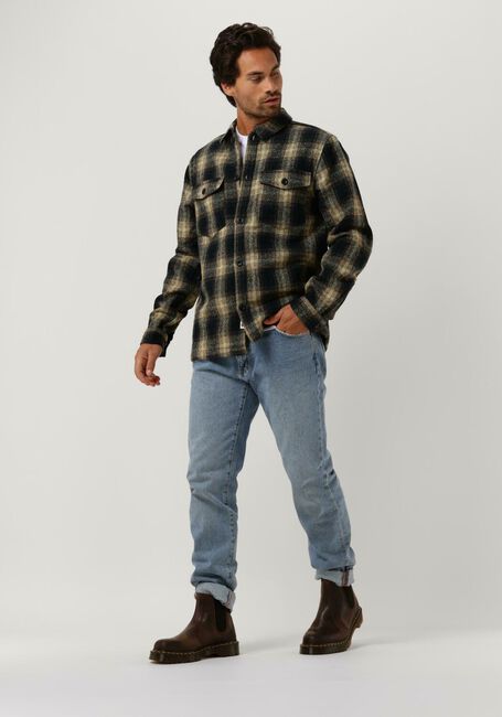 Dunkelblau ANERKJENDT Overshirt AKLION THICK CHECK OVERSHIRT - large