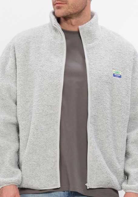 Hellgrau AMERICAN VINTAGE Strickjacke HOKTOWN ZIP - large