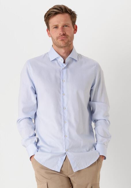 Hellblau PROFUOMO Klassisches Oberhemd FINE TWILL - SLIM FIT - NON IRON EXTRA LONG SLEEVE - large