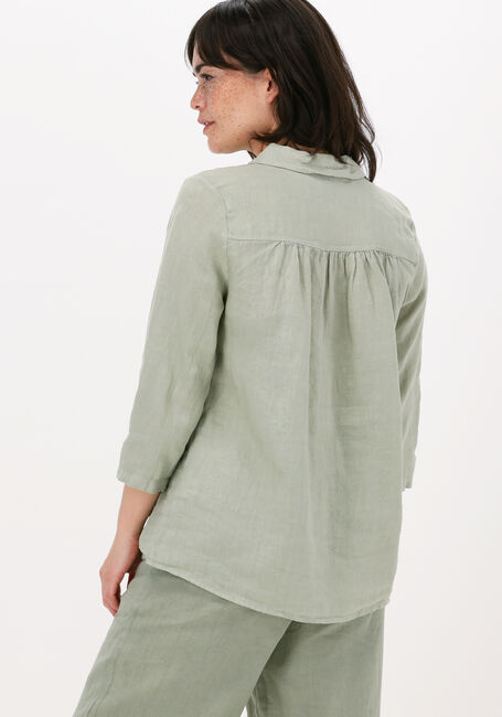 Grüne BY-BAR Blusen IRENE LINEN BLOUSE - large